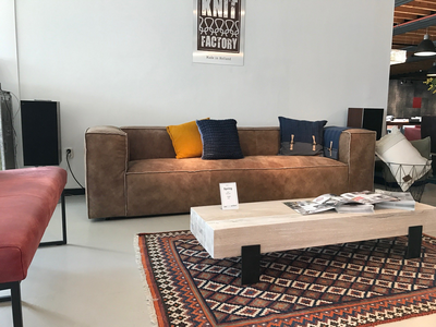 Ein Sofa aus Leder: Echt genießbar!